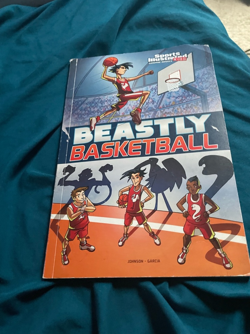 Beastly Basketball Graphic Novel - Blue/Orange Cover